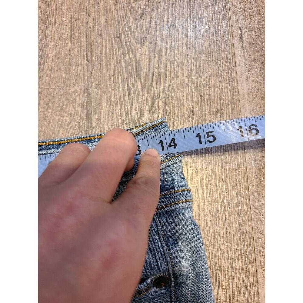 Mossimo size 2 women's light wash skinny jeans - Picture 6 of 8